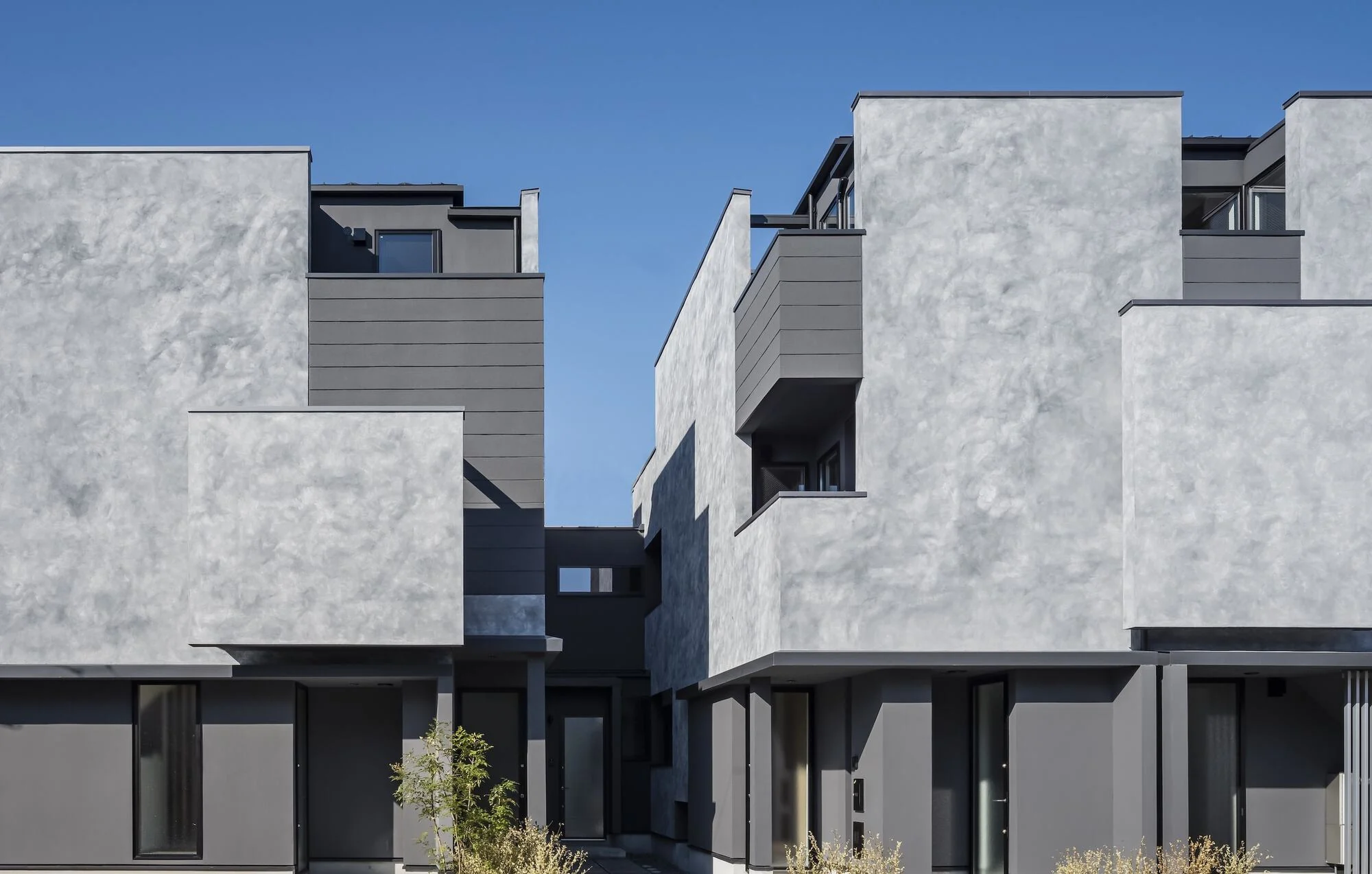 پلان معماری خانه کازا لگاتو با 196 مترمربع و هسته خالی