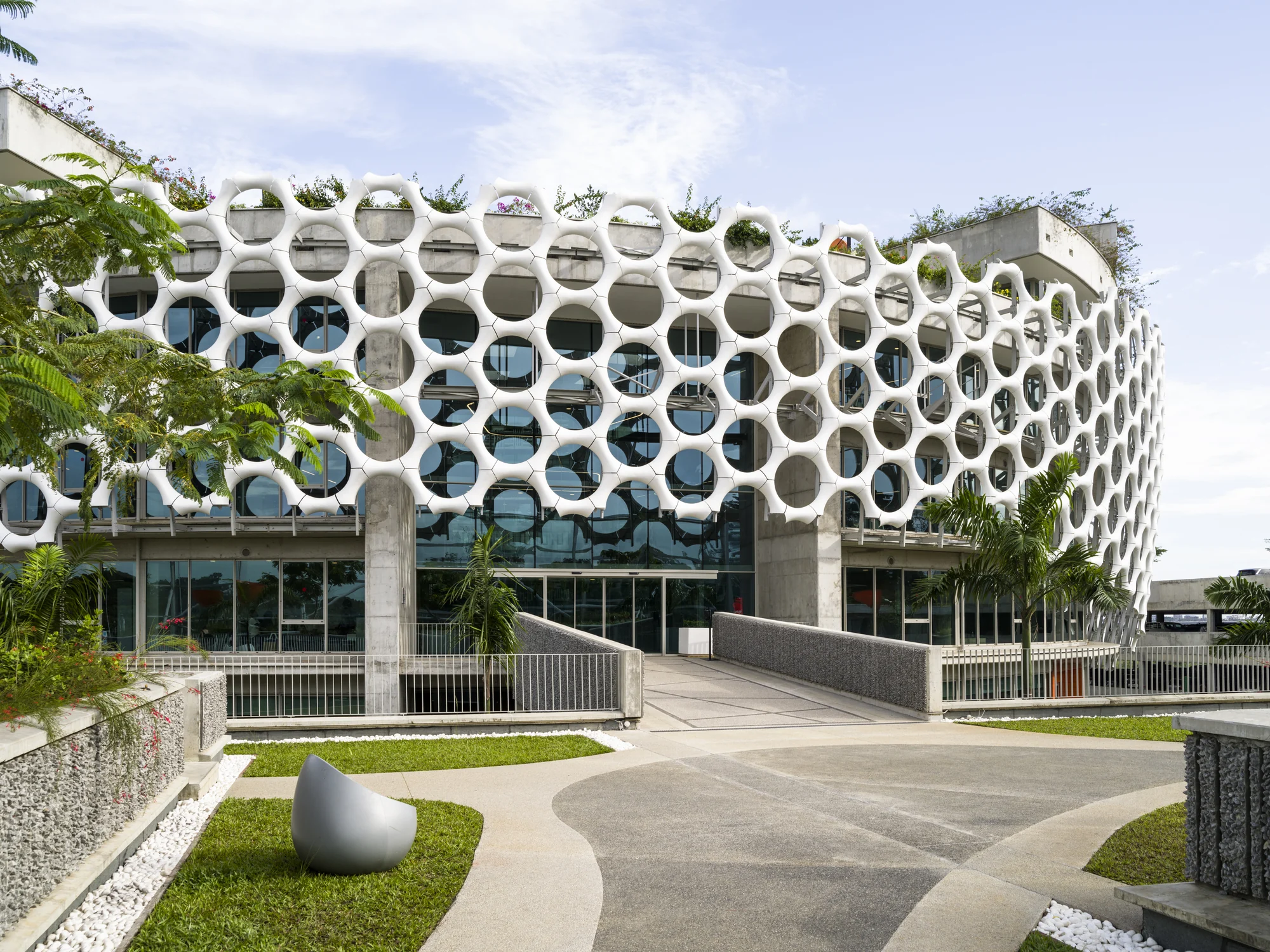 پلان معماری روستای نارنجی در بورکینافاسو